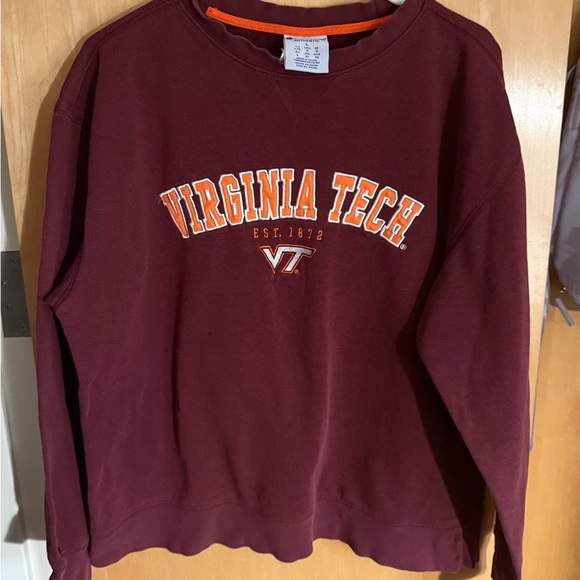 Virginia Tech Maroon Sweatshirt - Picture 1 of 1